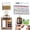 8-check Walnut Suit, variant on 24 Colors Mini Watercolor Paint Set, 15 Grids Pocket Watercolor Palette, Portable Travel Art Painting Kit for Artists Beginners