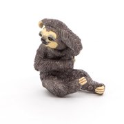 papo sloth figure, multicolor