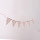 thumbnail image 3 of Arpillera De Arpillera De Encaje Floral Banderín Bunting Banner Party Decor Gloria Bandera de arpillera de encaje, 3 of 9