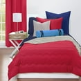 thumbnail image 7 of Crayola Robin's Egg Blue and Turquoise Blue Reversible Comforter Set, 7 of 7