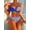 Blue, variant on Spliced Leopard Bikini Set Women Sexy Swimsuit Two-Piece Female Swimwear Backless Bathing Summer Fashion Beach Beachwear