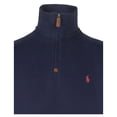 thumbnail image 2 of Polo RL Men's Half Zip Mock Neck Sweatshirt (X-Large, Navy), 2 of 3