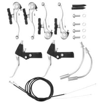 SOPOTUTU Bike Brakes Set Bicycle Disc Brake 1 Set White