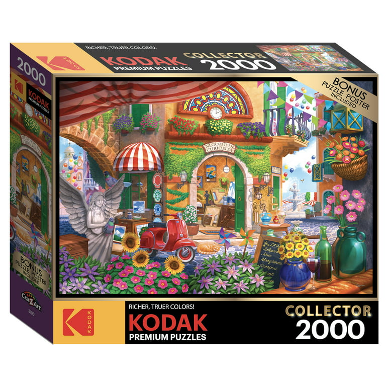 Kodak Premium 3000 piece jigsaw puzzle Kittens by the Fireplace -  Cra-Z-Art Shop