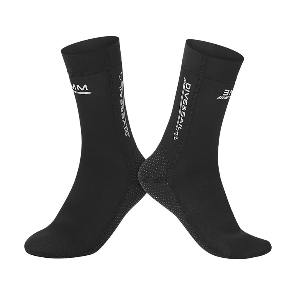 3mm Neoprene Socks Boots For Diving Surfing Swim Wetsuit Snorkeling Water SPF 