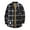 Black, variant on Meichang Mens Flannel Shirts Big and Tall Plaid Outerwear Streetwear Button Down Shirt Jacket Classic Fit Long Sleeve Cardigan Jacket
