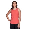 thumbnail image 3 of RBX Active Women's Yoga Workout Tank Top With Breathable Mesh, 3 of 5