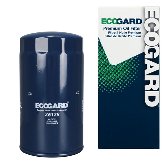ECOGARD X6128 Premium Spin-On Engine Oil Filter for Conventional Oil Fits Ford F-250 Super Duty 6.7L DIESEL 2011-2021, F-350 Super Duty 6.7L DIESEL 2011-2021, F-450 Super Duty 6.7L DIESEL 2011-2019