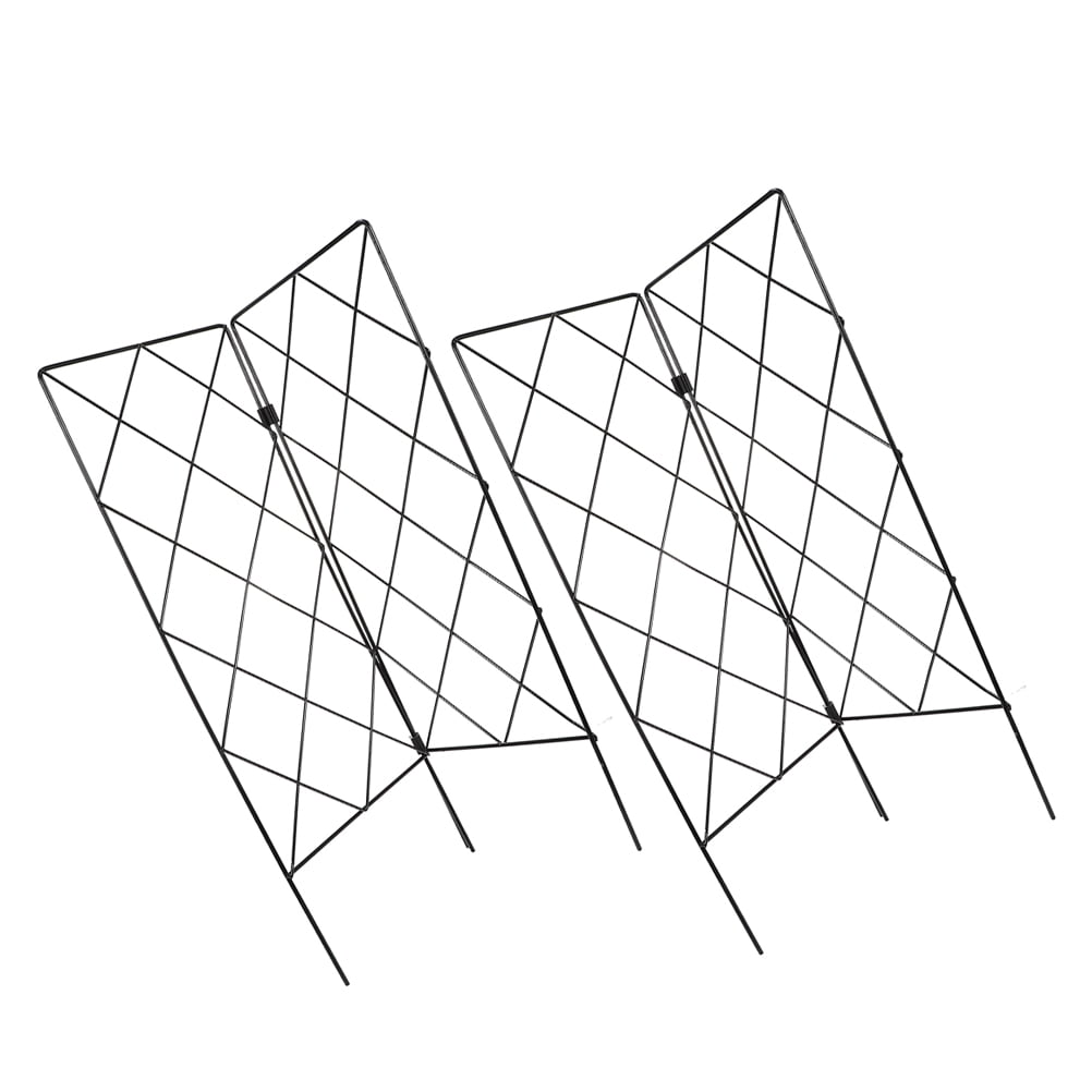 Worgeous 2Pcs Sturdy Plant Climbing Rack Gardening Plant Support Trellis Potted Plant Supporting Rack