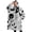 Halloween Doodle Elements, variant on Oversized Wearable Blanket Hoodie,Halloween Dogs in Ghost Costumes Sherpa Blanket Hoodie with Super Pockets,Super Warm Fuzzy Pullover for Women & Men
