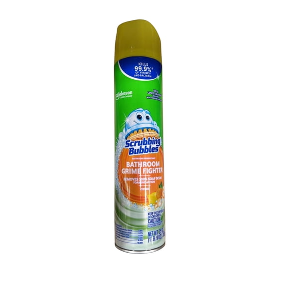 Scrubbing Bubbles Bathroom Disinfectant, Citrus, 25 Fluid Ounce
