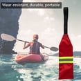 thumbnail image 4 of LJNYFDC Drapeau de Kayak Réfléchissant Drapeau de Queue de Kayak Imperméable Grande Robustesse Rappel Tissu Oxford Très Visible Équipement de Drapeau de Kayak Queue de Kayak, 4 of 7