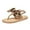 Brown, variant on JeashCHAT Sandals for Women Women's Herringbone Slippers With Leopard Print Bow Sandals On The Sole
