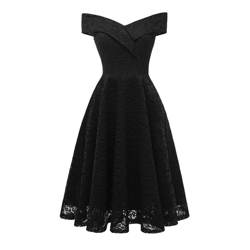 black colour short frock
