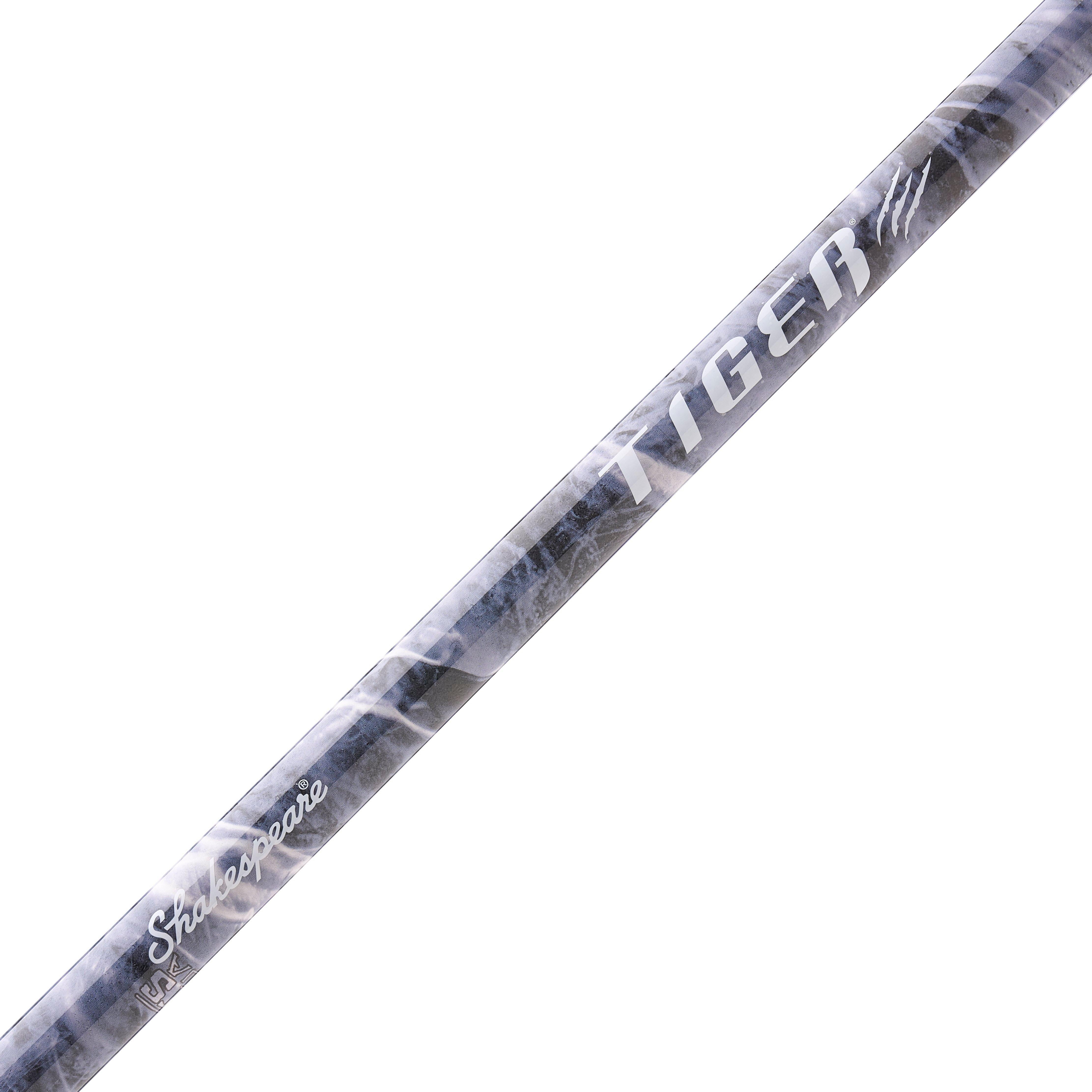 Shakespeare Tiger Spinning Surf Mossy Oak Kit, 9' Rod and Reel Combo with Bottom Float Rig