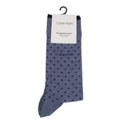 Calvin Klein Men's Egyptian Cotton Socks, Stonewash Heather/Navy, One Size
