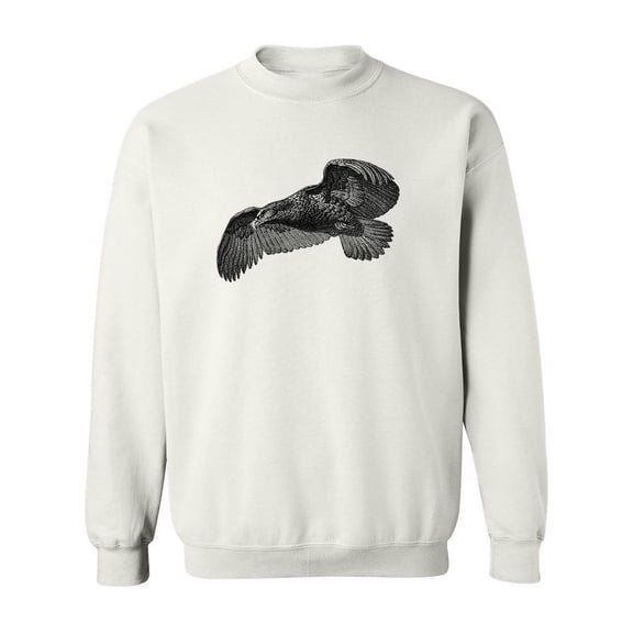 Sea Eagle Sketch Sweatshirt Women -Image by Shutterstock, Female Medium