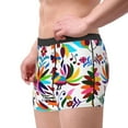 thumbnail image 4 of Kll Mexican Bright Style Men'S Cotton Boxer Briefs Underwear-X-Large, 4 of 9