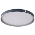 thumbnail image 3 of Nuvo Lighting Bandon - 20 Inch LED Flush Mount - Gray with Blue Wrap - Acrylic Lens, 3 of 5