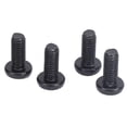 thumbnail image 1 of 4 Pcs License Plate Fastener Screw, Black License Plate Screws Stainless Steel Star T25 Drive License Plate Screws for  Model Y, 1 of 7