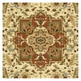 thumbnail image 5 of SAFAVIEH Lyndhurst Miranda Traditional Bordered Area Rug, Ivory/Rust, 5'3" x 7'6", 5 of 7