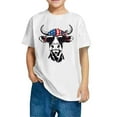 thumbnail image 3 of OKSALE Funny T Shirts for Boys Size 8 Cowboys 4th of July Shirt Toddler Boys Girls American Flag USA T-Shirts Little Kids Patriotic Tee Tops 3-12 Years, 3 of 7