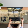 thumbnail image 3 of Anime Roof Aesthetic Anime Kawaii Gaming Mouse Mat, Rectangle 3XL Extra Large Mouse Pad 47.3 X 23.6 Inches Non-Slip Rubber Gaming Mouse Pad with Stitched EdgesOffice Mouse Pad for Women Men Kids, 3 of 7