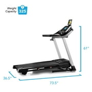 ProForm 505 CST Folding Treadmill with Power Incline and Heart Rate Monitor, New Model Image 5 of 17