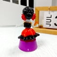 thumbnail image 3 of Yvsxxv 2 Pcs Day of the Dead Dancing Girl Solar Figurines & Knick-Knacks Mexican Folk Art Decor for Desk, 3 of 7