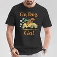 thumbnail image 2 of Go Dog Go Essential Retro Women’s T-Shirt, Vintage Inspired Dog Lover Shirt, Classic Canine Graphic Tee, Casual Pet Enthusiast Apparel, 2 of 3