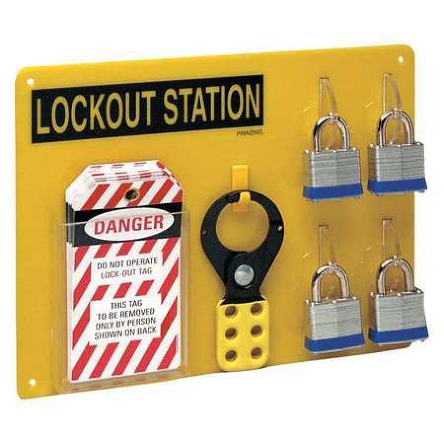 Brady lockout station