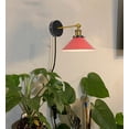 thumbnail image 5 of KAYYELAMP Hook Type Wall Mounted Plant Light for Indoor Growing Full Spectrum 4500K 10W Adjusted Angle & Light Beam Range 15°-60° Vintage Red Wall Lamps for Plants Flowers, 5 of 7
