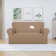 thumbnail image 2 of 100% Dual Waterproof Couch Cover Slipcovers for Couches and Sofas - Stretch Non Slip Fleece Sofa Covers Washable, Leakproof Furniture Protector for Kids, Pets, Dog (Sofa, Light Gray), 2 of 7