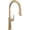 Champagne Bronze, variant on Delta 9186-DST Altado 1.8 GPM Single Hole Pull Down Kitchen Faucet - Chrome