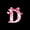 Black Pink D, variant on Erosebridal Floral Bow Letter W Twin Bedding for Girls, Pink Initial Ribbon Duvet Cover Set, Reversible, 1 Duvet Cover and 1 Pillowcase (No Comforter)