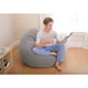 thumbnail image 3 of Sillon Inflable Puff Beanless Gris Extra Suave Hogar Intex 68579NP, 3 of 3