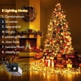 thumbnail image 3 of Cadena de luces navideñas BlcTec, 108 pies, 300 LED, temporizador impermeable, 3 of 8