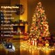 thumbnail image 3 of Cadena de luces navideñas BlcTec, 108 pies, 300 LED, temporizador impermeable, 3 of 8