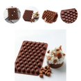 thumbnail image 1 of Chocolate Mold 55 Cavity Non-stick Heat Resistant Anti-deformed Fondant Cake Baking Pastry Tools for Dessert Shop, 1 of 8