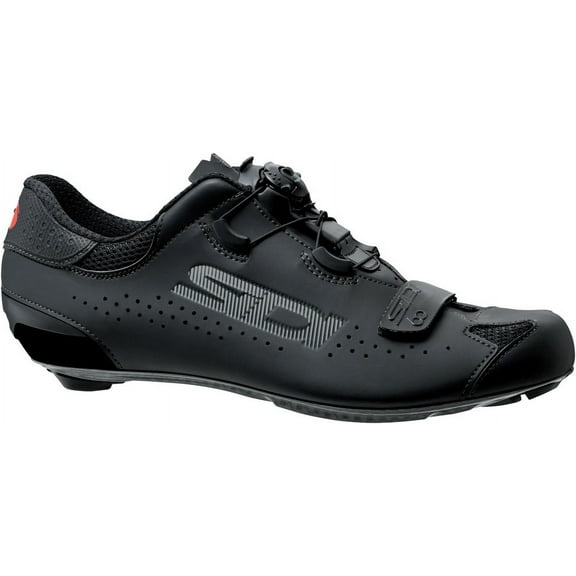 Sidi Sixty Road Shoes - Men's, Black/Black, 46