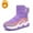 Gray Purple, variant on Boys Snow Boots Children Ankle Boot Waterproof Outdoor Warm Slip Girls Winter Shoes(Size Litter Kids US11-Big Kids US5.5))