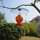 thumbnail image 2 of Glass Squirrel Baffle for Bird Feeders Pole - Shepherd Hooks/Post Hanging - Clear 13Inch, 2 of 5