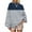 #209-Navy, variant on Neewe Plus Size Tops for Women Winter Long Sleeve Shirts Crew Neck Casual Loose Tunic Blouse