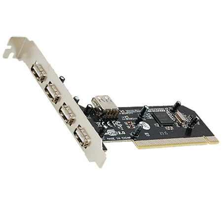 PC Desktop Computer 4+1 Ports USB 2.0 PCI Card Lxnzd PC Desktop Computer 4+1 Ports USB 2.0 PCI Card Lxnzd