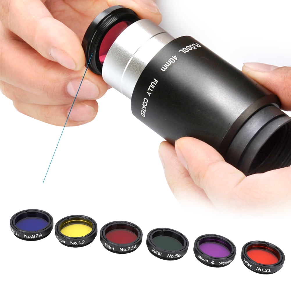 Lens Filter Set Colorful Lens Filter Kit Telescope Eyepieces Filter