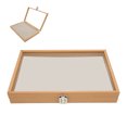 thumbnail image 4 of Pin Display Case, Medal Shadow Box Clear Keep Tidy Fashionable  For Pins For Jewelry Pearwood, 4 of 8