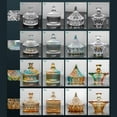 thumbnail image 5 of Crystal Cups Glass With Lid Nail Art Tool Nail Art Liquid Powder Dappen Dish, 5 of 20