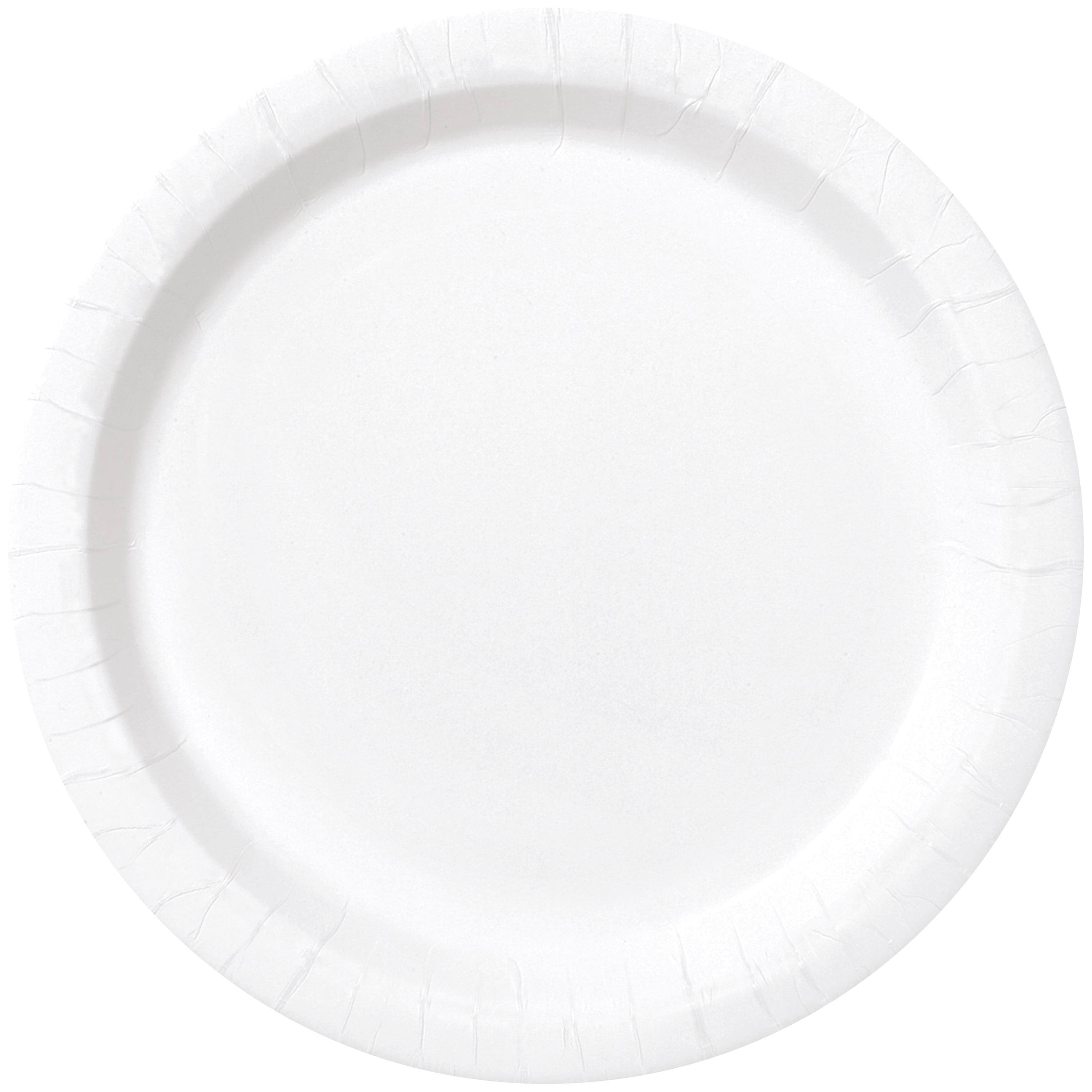 20 Count 9IN White Dessert Paper Plates by Way To Celebrate