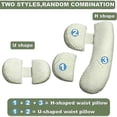 thumbnail image 4 of Pregnancy Pillows for Sleeping, Maternity Pillow for Pregnant Women, Support for Back, Legs, Belly, Hips for Pregnant Women (FMY), 4 of 5