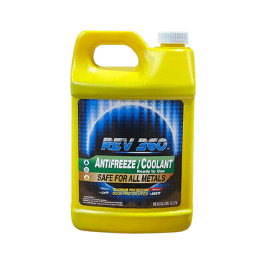 REV 360® Ready to Use Antifreeze   Coolant – Yellow, 1 Gallon